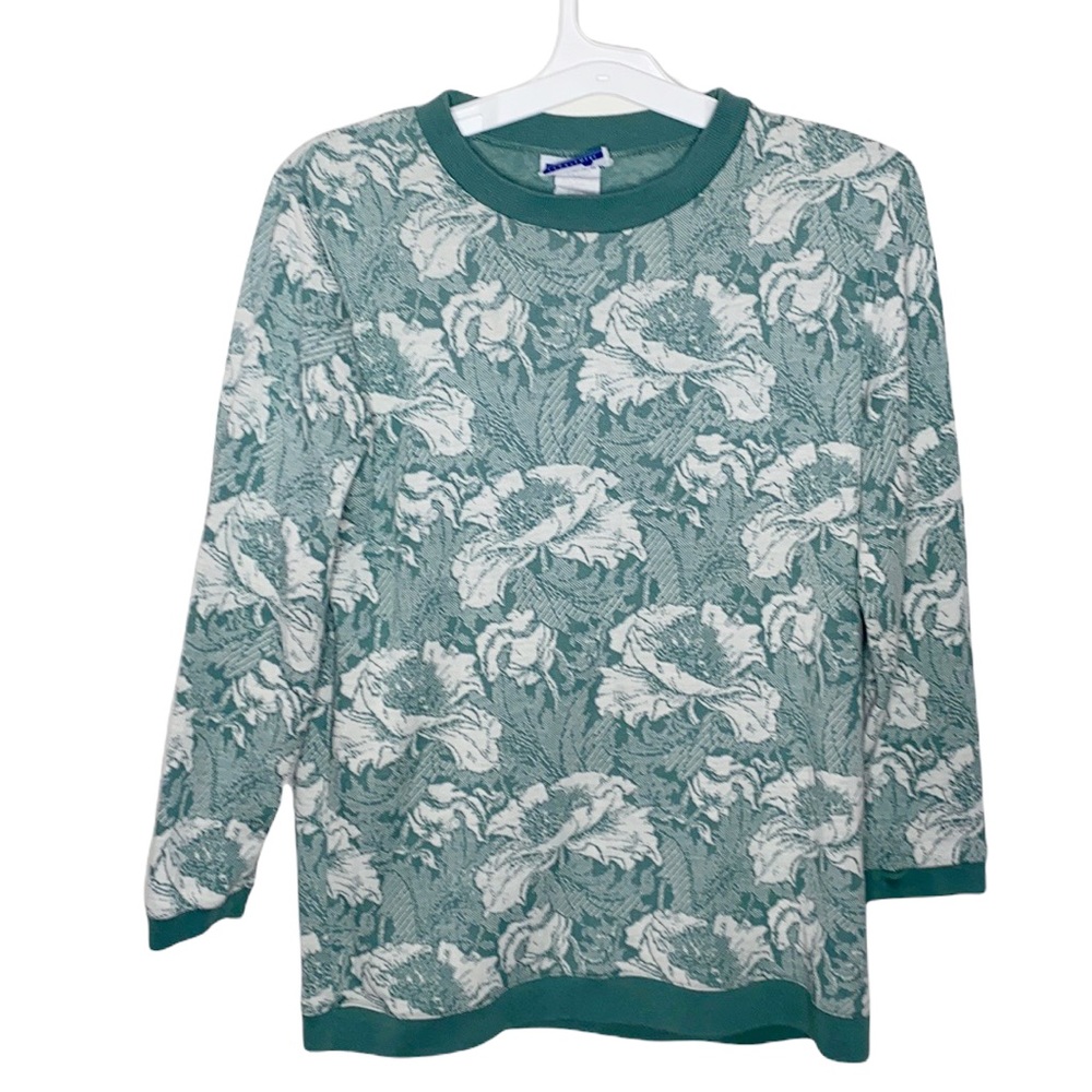 Cape Cod Sportswear vintage floral sweatshirt size S